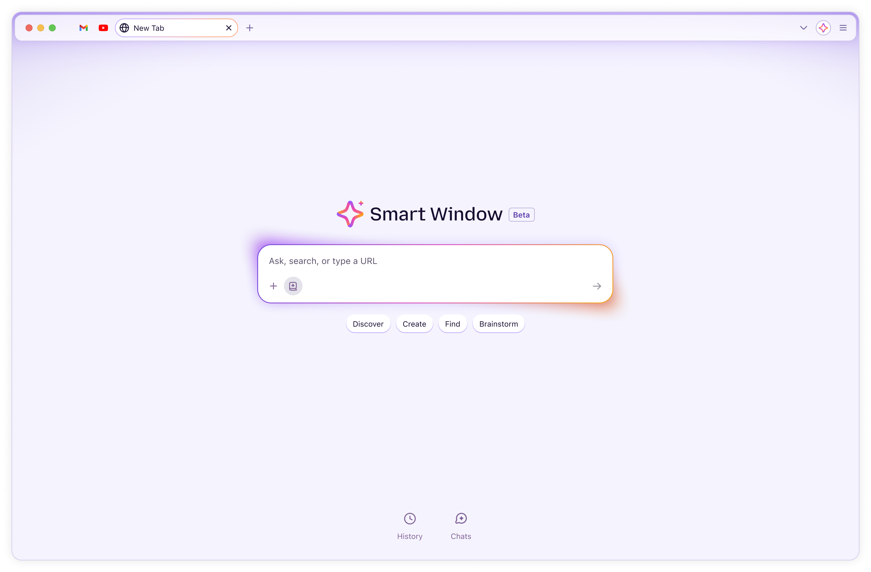Firefox Smart Window — opt-in AI browsing